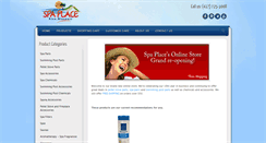 Desktop Screenshot of poolspapelletstoveparts.com